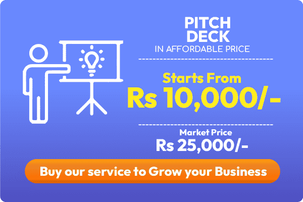 Pitch Deck in affordable price-10,000rs